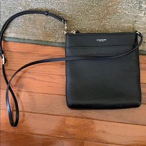 Coach Black Leather Crossbody